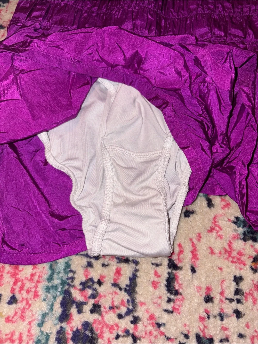 Free People Fuchsia Athletic Shorts